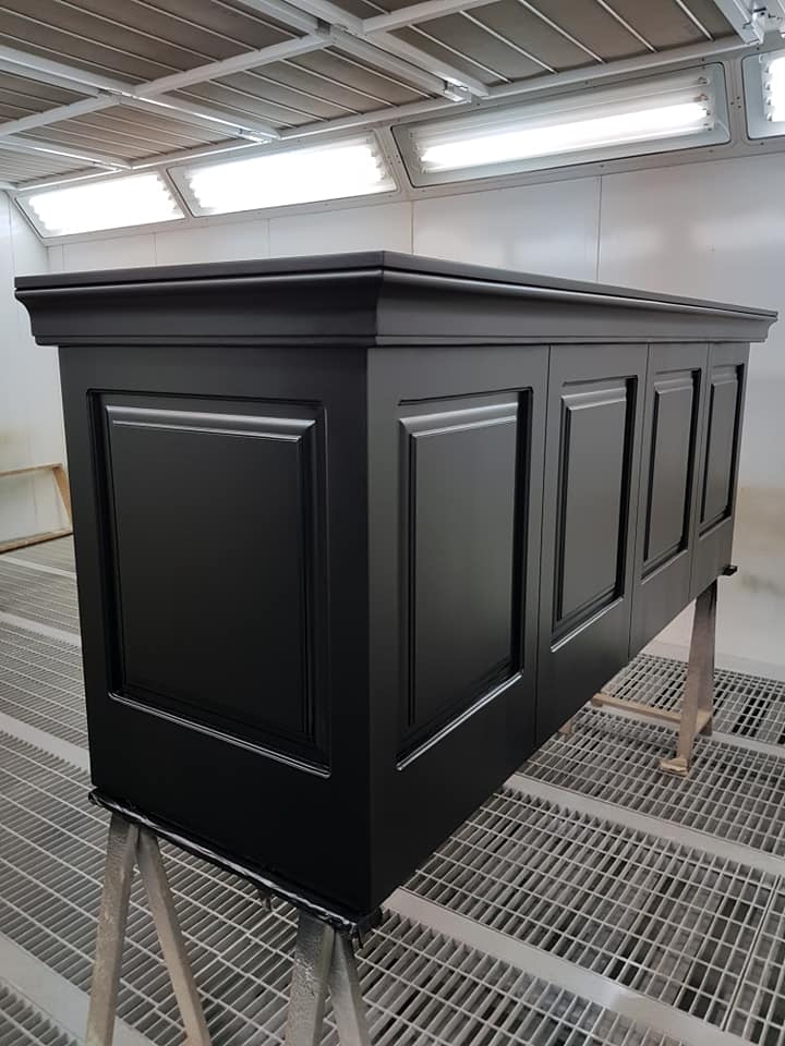 Painting of wooden furniture