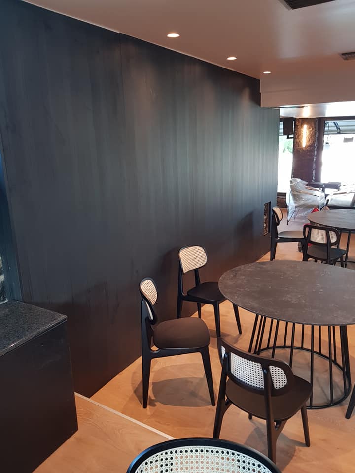 Farewell in a coffee bar