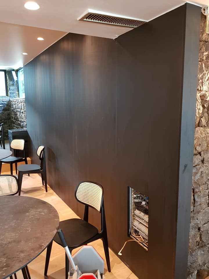 Farewell in a coffee bar